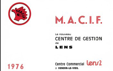 Vignette plaquette du centre de gestion de Lens 2 - 1976