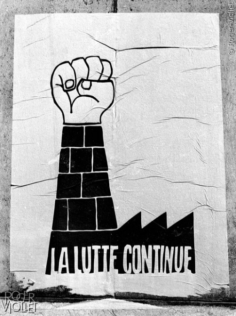 Evénements de mai-juin 1968. Affiche des Beaux-Arts, mai 1968.