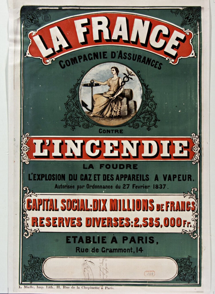La compagnie d'assurance contre l'incendie, La France (1837) - Gallica