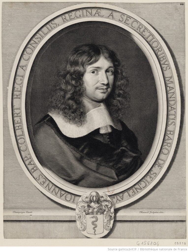 Jean-Baptiste Colbert, (1619-1683), contrôleur général des Finances. Source : Gallica.bnf.fr/Bibliothèque Nationale de France 