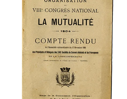 Card - Congrès La Mutualité - 1904