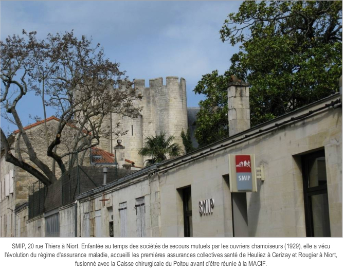 Photo de la SMIP, installée au 20 rue Thiers à Niort