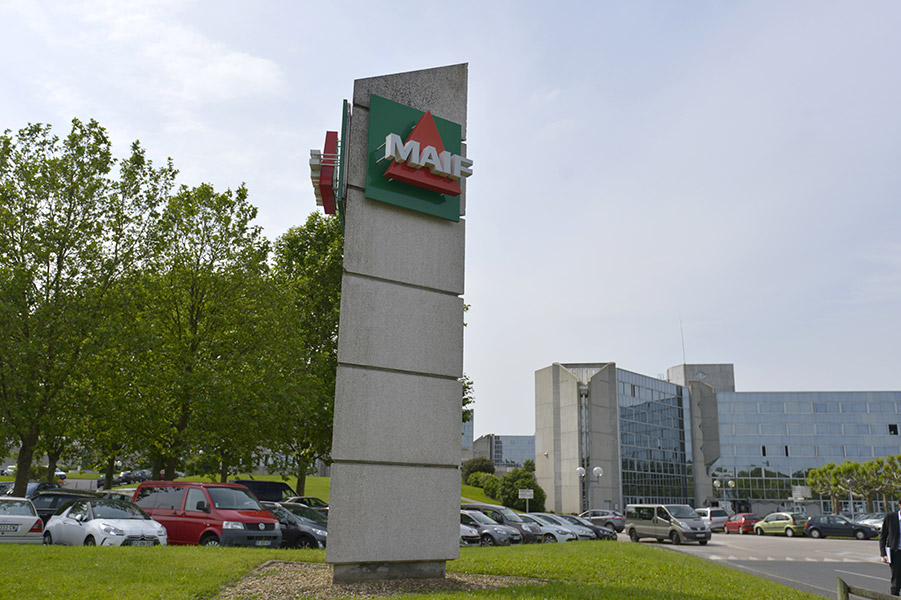 Siège social de la Maif, avenue Salvador Allende à Niort