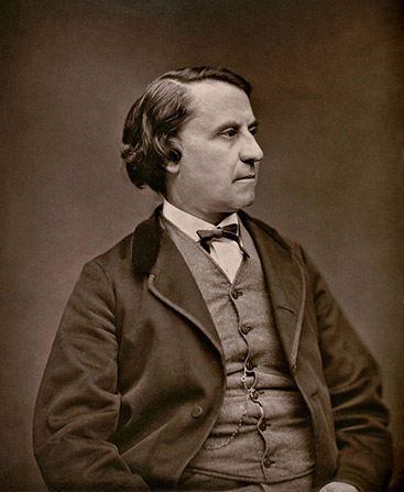 Portrait de Louis Blanc (1811-1882), historien et homme politique français
