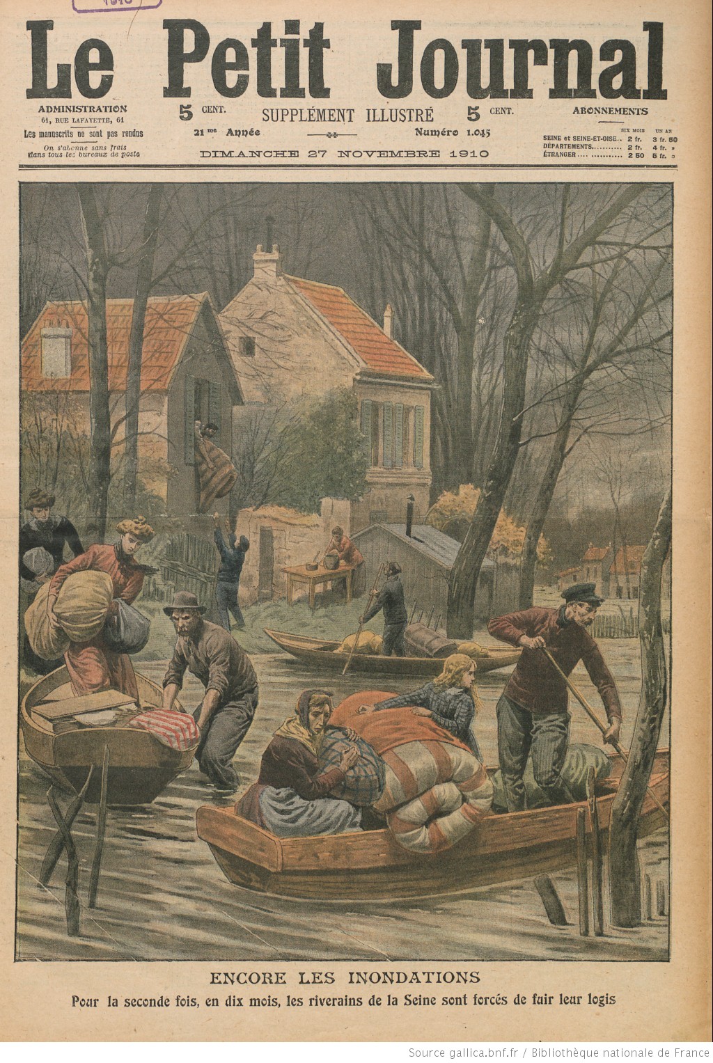 Card - Le Petit Journal