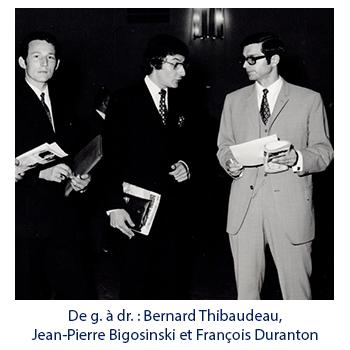 De g. à dr. : Bernard Thibaudeau, Jean-Pierre Bigosinski et François Duranton, tous les trois salariés de la Macif