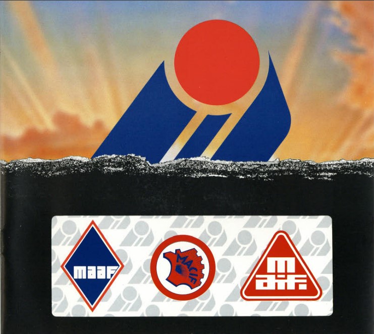 Image de la plaquette d'IMA avec le logo et les logos de la Maaf, de la Macif et de la Maif