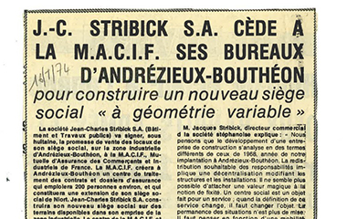 Image article Le Progrès - 16 janvier 1974