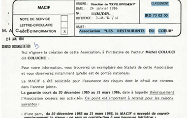Image - Note d'information sur l'Association Les restaurants du cœur