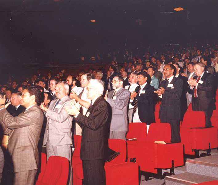 Photo de l'Assemblée générale de 1987