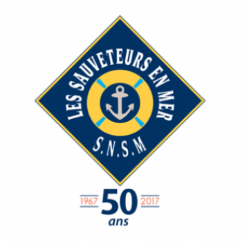 Logo SNSM Les Sauveteurs en Mer - 50 ans (1967-2017)