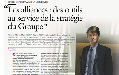 Image article Sferen, BPCE et AG2R La Mondiale. Les alliances : des outils au service de la stratégie du Groupe