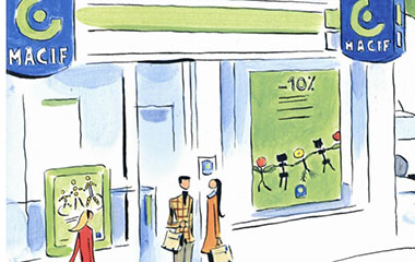 Dessin du guide du déploiement de la marque - 2007