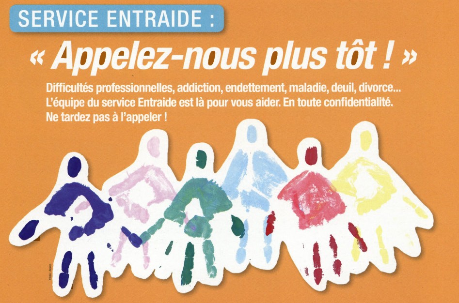 Image : Service entraide : Appelez-nous plus tôt