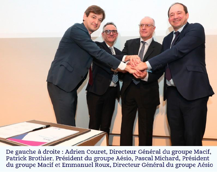Fusion Macif et Aesio
