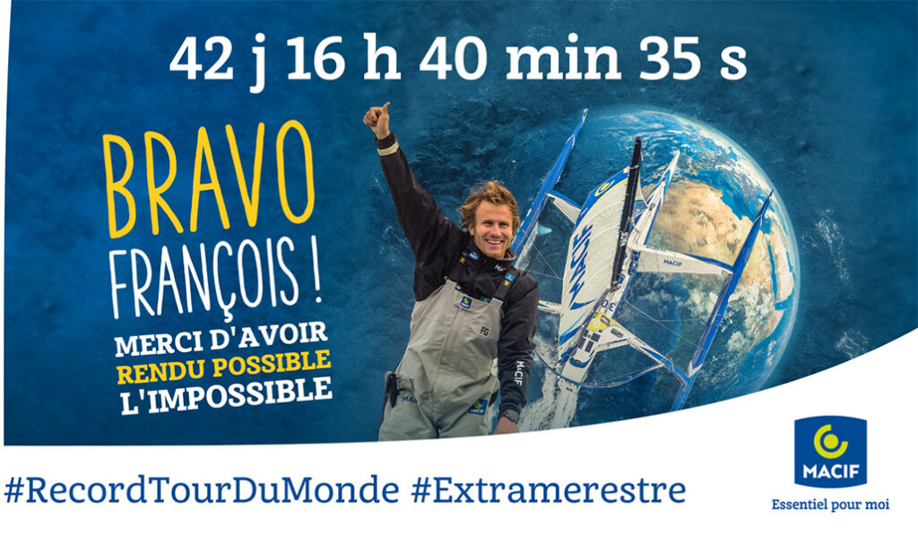 François Gabart - Record du monde en solitaire 