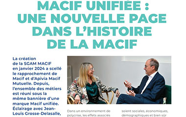 Image article Macif unifiée : une nouvelle page dans l'histoire de la Macif
